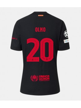 Barcelona Dani Olmo #20 Auswärtstrikot 2024-25 Kurzarm